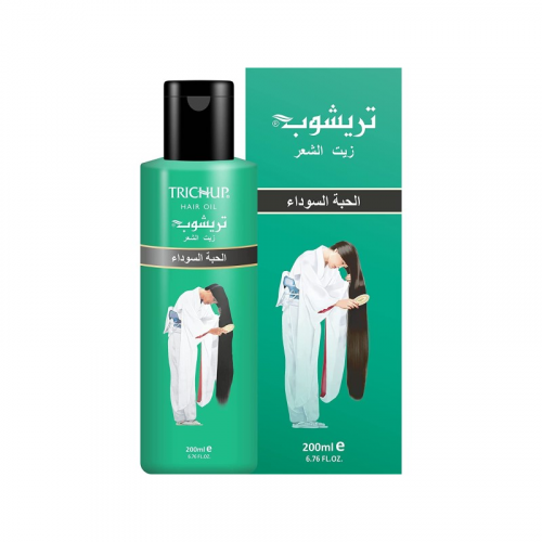 زيت الشعر الغني بالحبة السوداء من تريشوب 200 مل