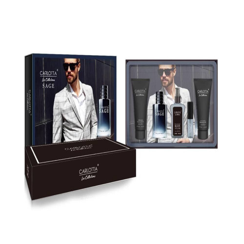 طقم عطر ساچ للرجال عطر+جل حلاقه+معطر جسم+عينه صغير...
