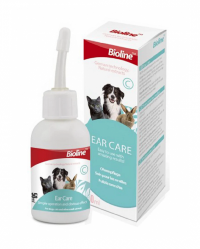 بايو لاين قطرة العناية بالإذن للحيوانات الأليفة 50 مل