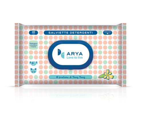 اريا مناديل رطبة برائحة اليلانغ - 40 منديل