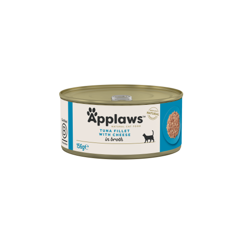 ابلاوز طعام رطب للقطط بالتونا والجبن 156g
