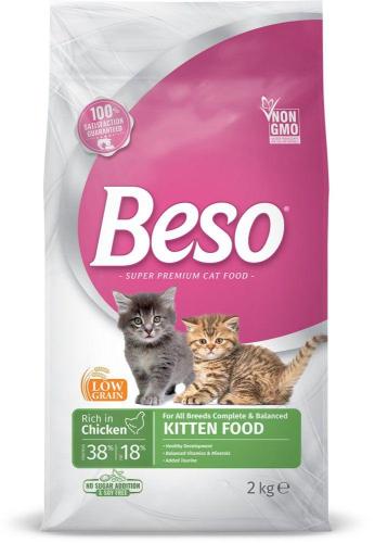 بيسو طعام جاف بالدجاج للقطط الصغيرة 15 كيلو