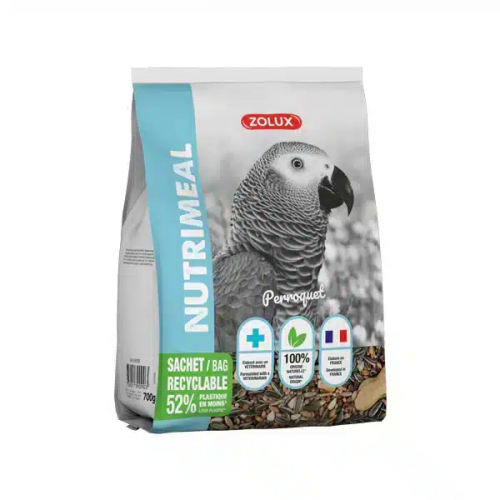 زولكس نوتريميل غذاء للببغاء مشكل 700 جرام