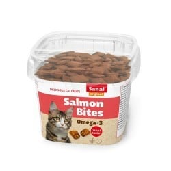 سنال كوب مكافأة للقطط بطعم السالمون 75g