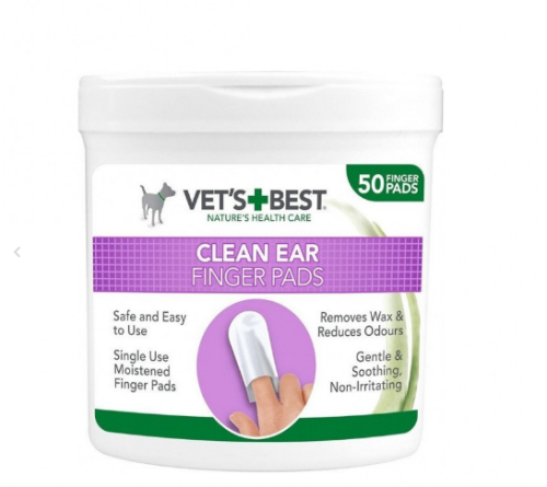 فيتس بيست مناديل لتنظيف الاذن 50 منديل للقطط والكلاب