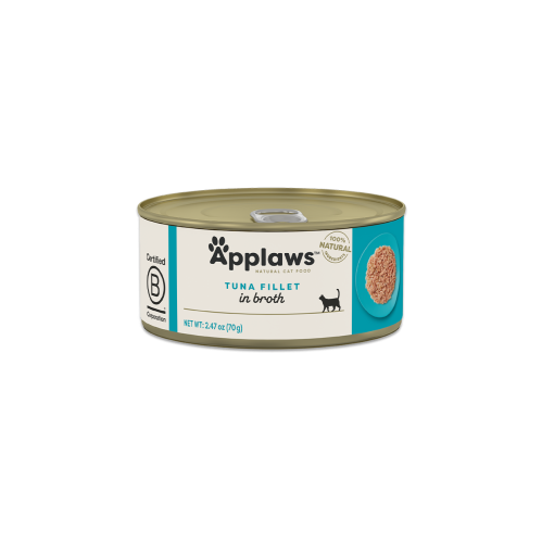 ابلاوز معلبات طعام رطب للقطط فيليه التونا 70g