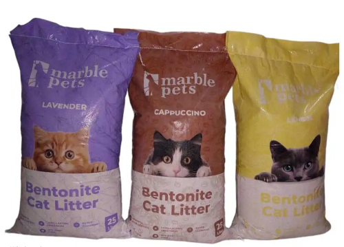 ماربل بيتس رمل للقطط برائحة الكابتشينو 25 لتر