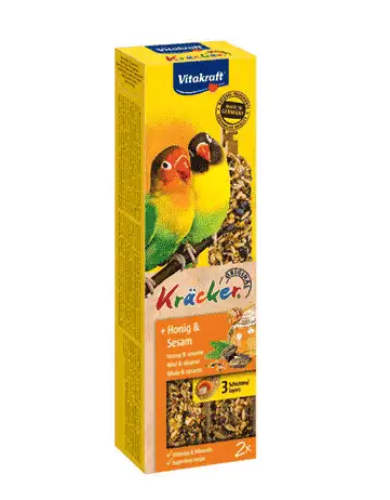 فيتا كرافت مكافأت لطيور الروز والفيشر بنكهة العسل والسمسم 180g