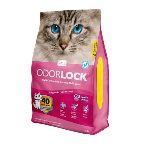 انترساند رمل قطط عالي التكتل برائحة بودرة الاطفال 12kg