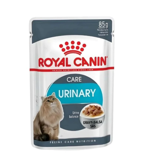 رويال كانين طعام رطب للقطط للعناية البولية يورناري 85 جرام