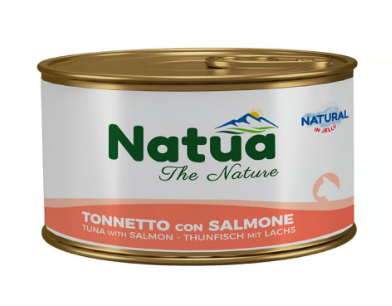 ناتوا معلبات للقطط بالتونة مع السالمون 85g
