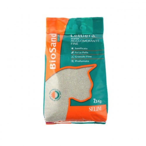 بايو ساند رمل للقطط مطهر وعطر زهرة العسل 7.5kg