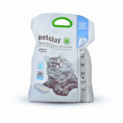 بيت كلاي رمل للقطط رائحة الصابون 20 لتر