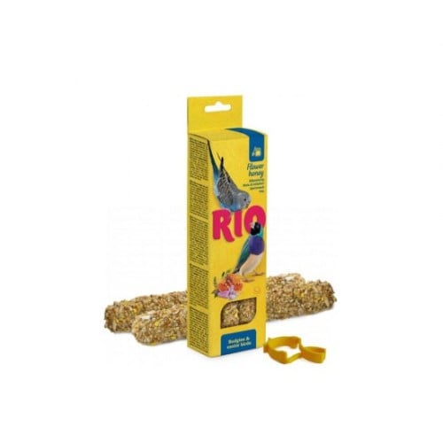 ريو اعواد للببغاء والطيور مع اضافه العسل 80g