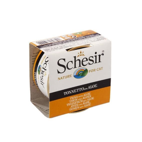 شيزر معلبات التونا مع الصبار طعام رطب للقطط 85 جرام
