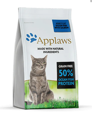 ابلاوز طعام جاف للقطط المعقمة - سمك وسالمون 1.8 كيلو