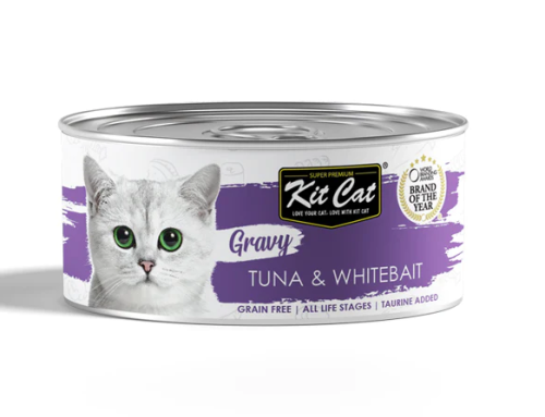 كت كات أكل رطب للقطط بالتونة و سمك المحيط 70g