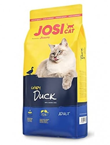 جوسي كات طعام جاف للقطط بالبط المقرمش للقطط 650g