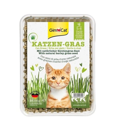 جيم كات عشب طبيعي للقطط كازن جراس - 150g