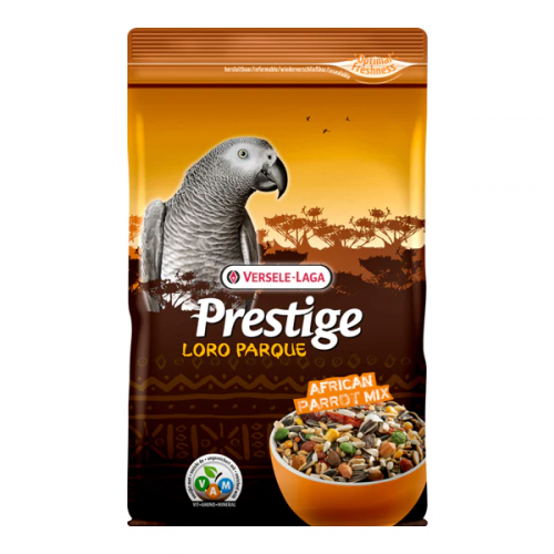 فيرسل لاقا بريستيج بريميوم غذاء كامل للببغاء الافريقي 2.5 كيلو