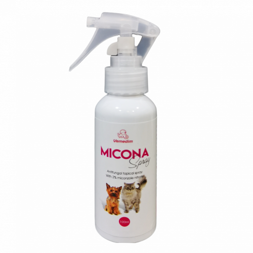 MICONA بخاخ للفطريات للقطط والكلاب 100 ml