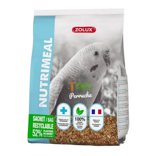 زولكس نوتريميل 3 غذاء للطائر الحب البادجي 800g