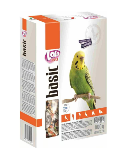 لولو بيتس طعام مشكل لطيور الحب البادجي 1kg