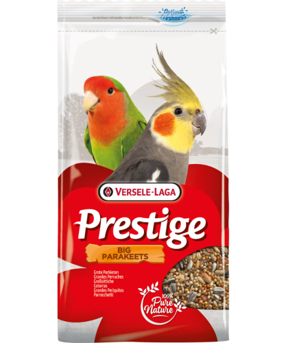 فيرسل لاقا بريستيج غذاء للطيور المتوسطة الكروان و الروز و الفيشر 1 كيلو