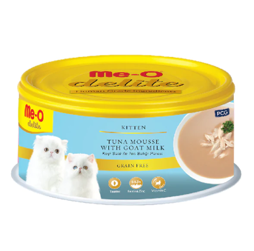 ميو طعام رطب بالتونة وحليب الماعز 80g