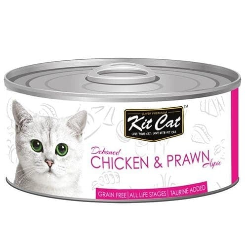 كت كات معلبات الدجاج والجمبري 80g