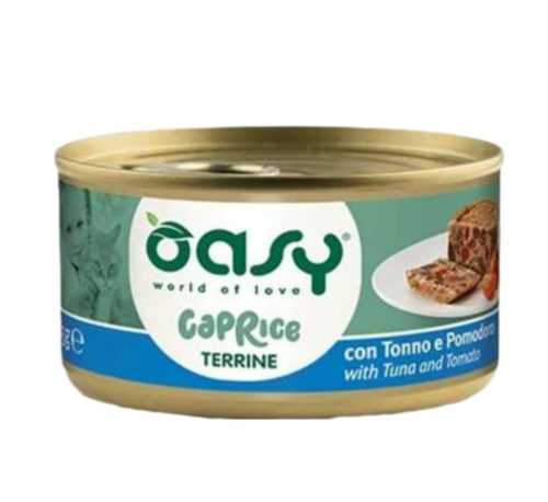 اوسي طعام رطب للقطط بالتونة والطماطم 85g