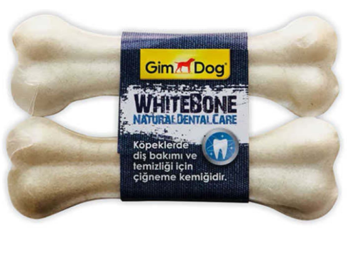 جيم دوق عظم كلاب عناية الاسنان ابيض 70g