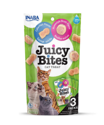 تشورو جوسي بايتس مكافأت رطبة بالكاليماري و الطحالب 3 أظرف