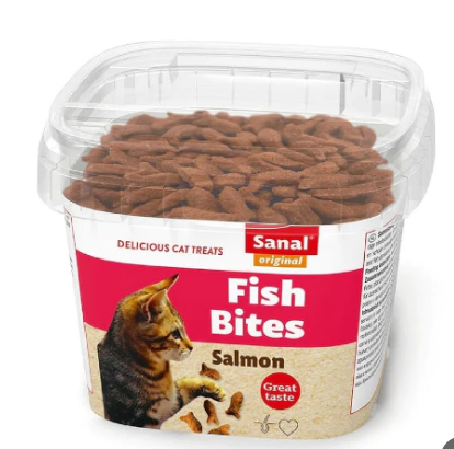 سنال مكافأة للقطط بالسالمون 75g