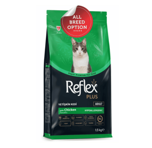 ريفلكس بلس طعام جاف بالدجاج للقطط 1.5kg