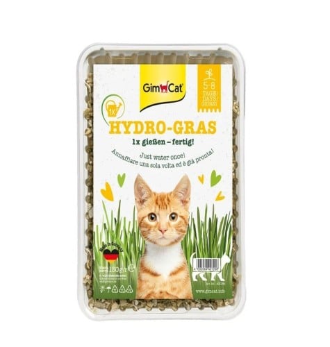 جيم كات عشب طبيعي للقطط هايدرو جراس 150g