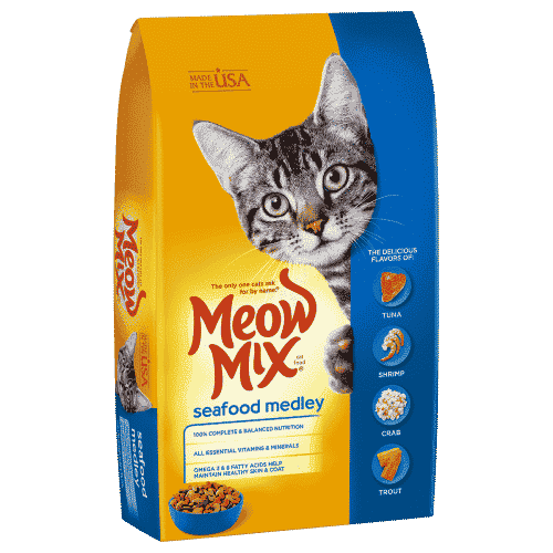 مياو مكس طعام جاف للقطط سي فود 1.43 كيلو