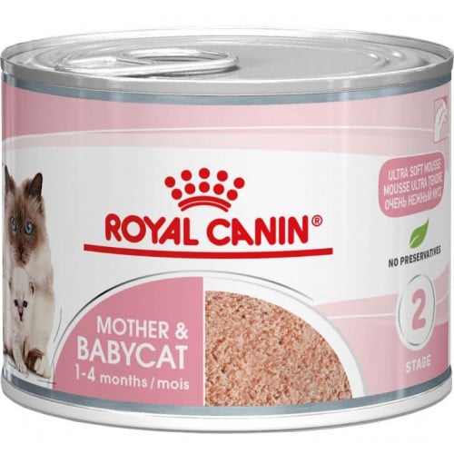 رويال كانين طعام رطب للام والقطط الصغيرة 195g