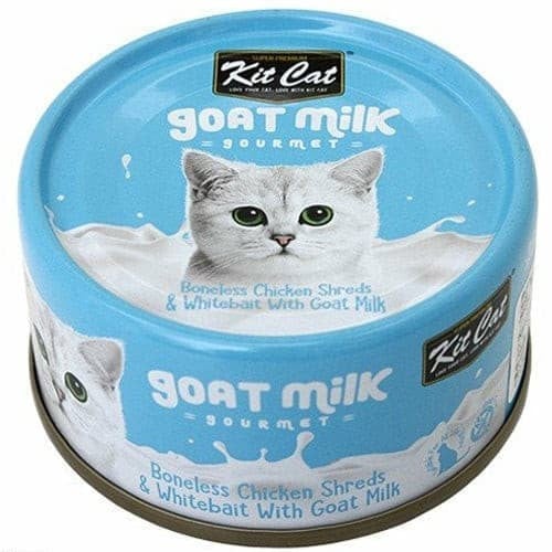 كت كات شرائح الدجاج مع سمك المحيط البيض و حليب الماعز 70g