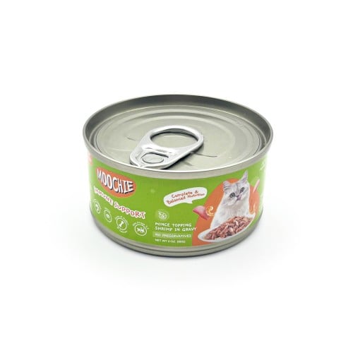 موتشي طعام رطب للقطط بالدجاج والروبيان في المرق 85g