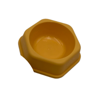 صحن مفرد طعام للقطط والكلاب