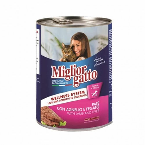ميجلور جاتو طعام قطط رطب باللحم والكبد 400g