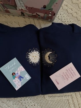Sun&moon hoodie