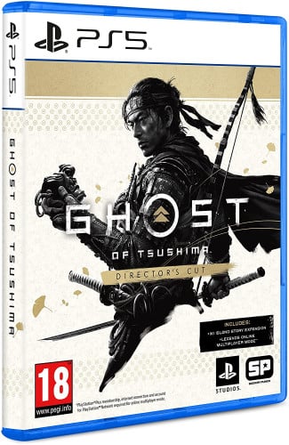 PS5 GHOST OF TSUSIMA DIRCUT اسطوانة العاب