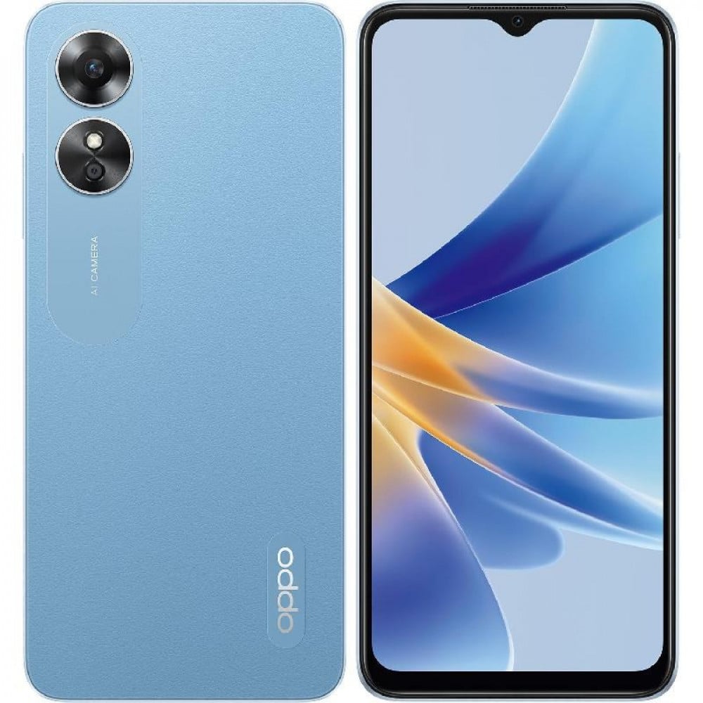 Oppo A17, 4G, 64GB, Blue - CPH2477BLU