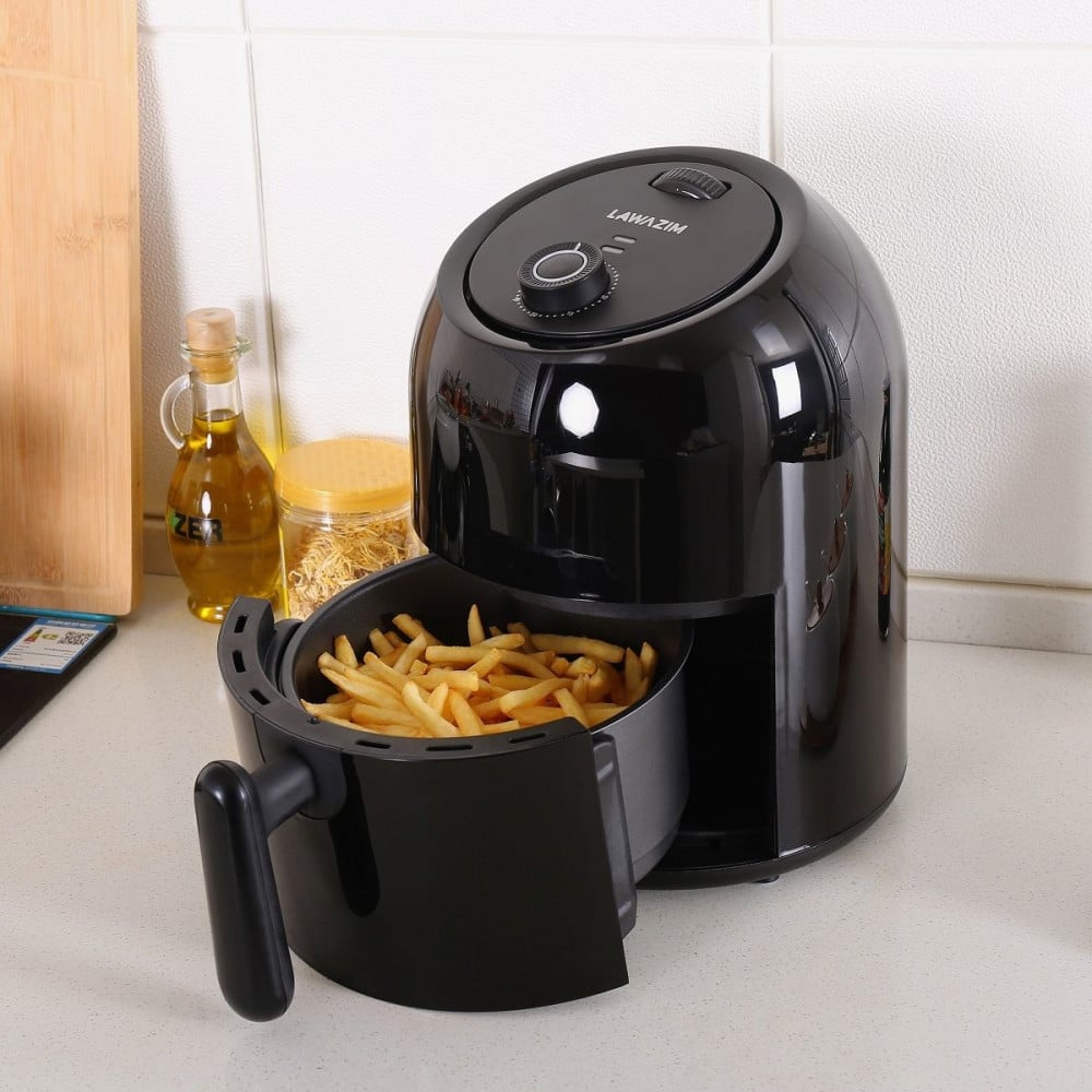 Supplies, Electric Air Fryer 1000W-2.5L Black/05-2351-02 - Nology