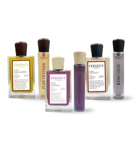 سويت لافندر مع معطر شعر