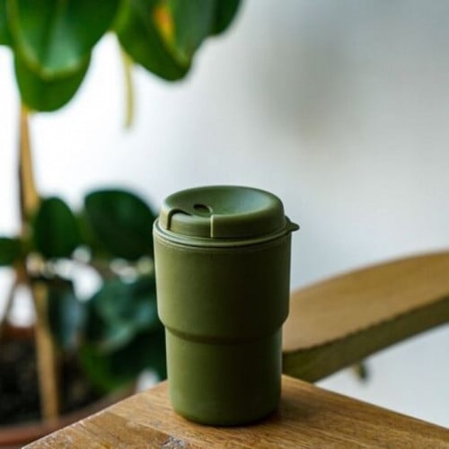 كوب دبل من LINE لون اخضر 340 مل