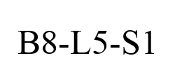 B8-L5-S1