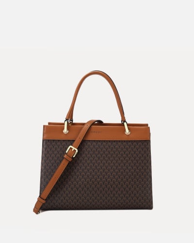 A practical women's bag in brown